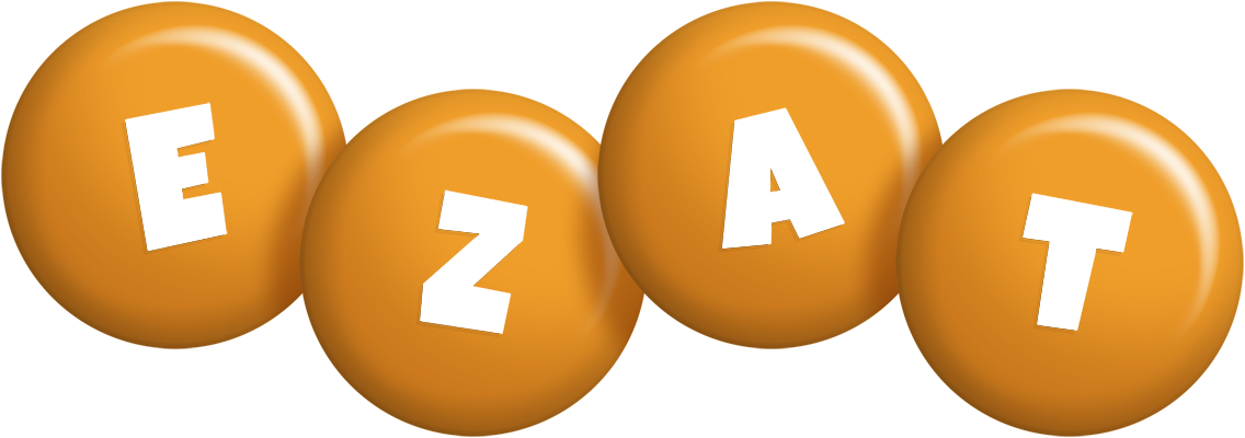 Ezat candy-orange logo