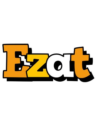 Ezat cartoon logo