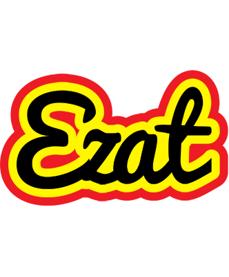 Ezat flaming logo