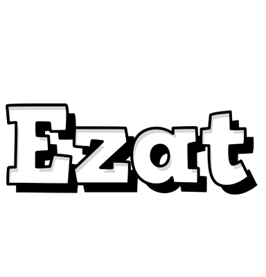 Ezat snowing logo