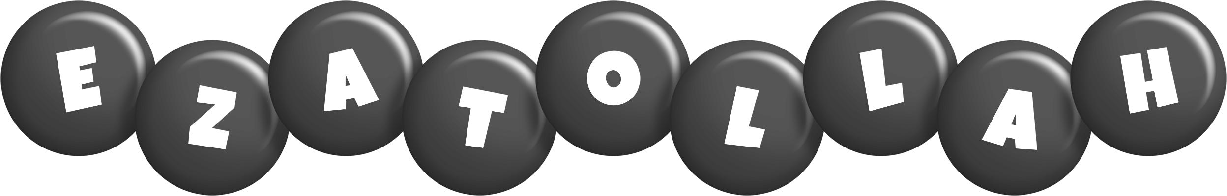 Ezatollah candy-black logo