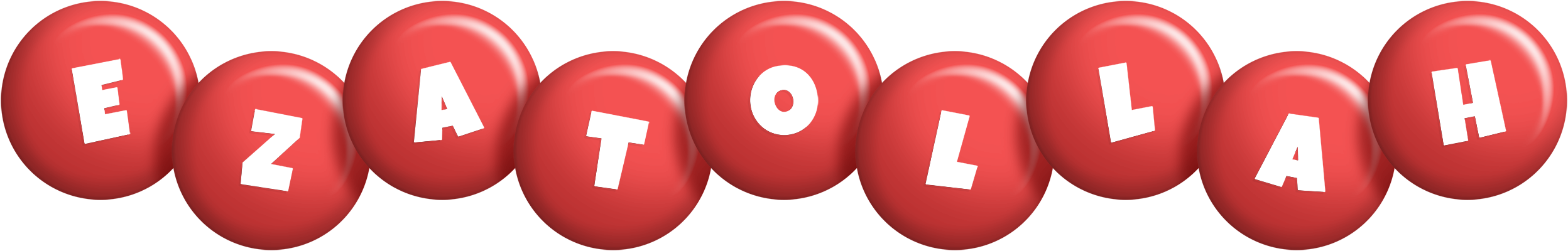 Ezatollah candy-red logo