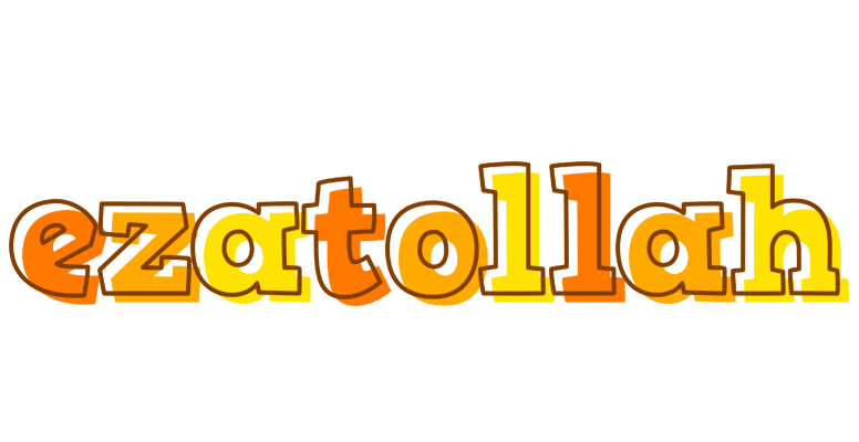 Ezatollah desert logo