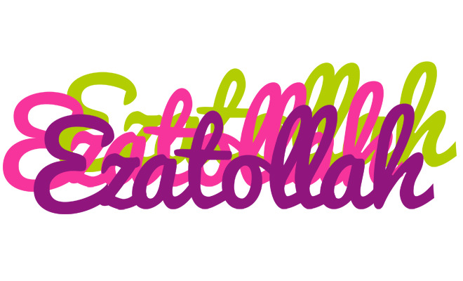 Ezatollah flowers logo
