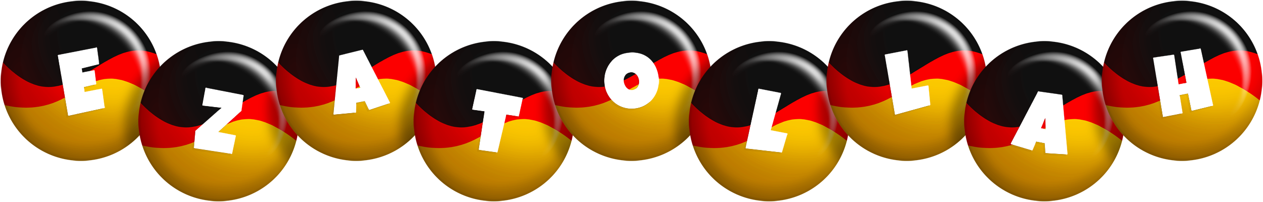 Ezatollah german logo