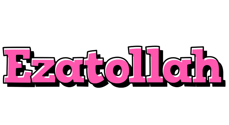 Ezatollah girlish logo
