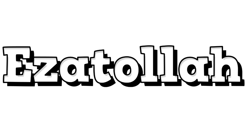 Ezatollah snowing logo