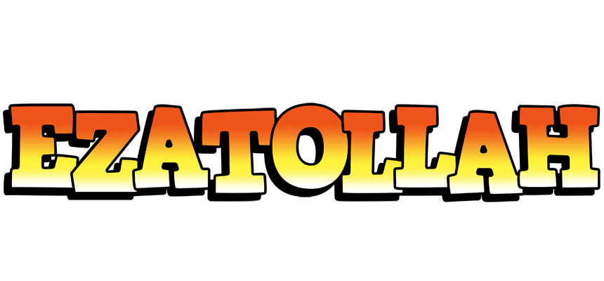 Ezatollah sunset logo