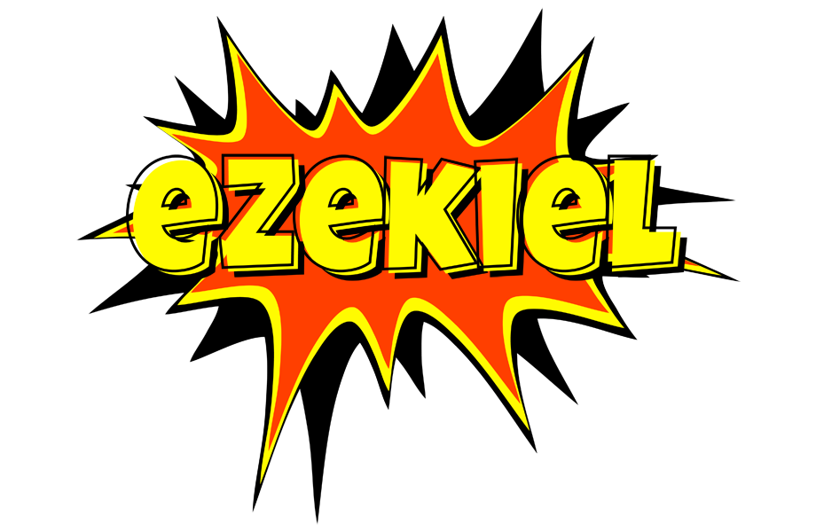 Ezekiel bazinga logo