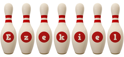 Ezekiel bowling-pin logo