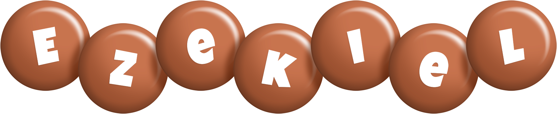 Ezekiel candy-brown logo