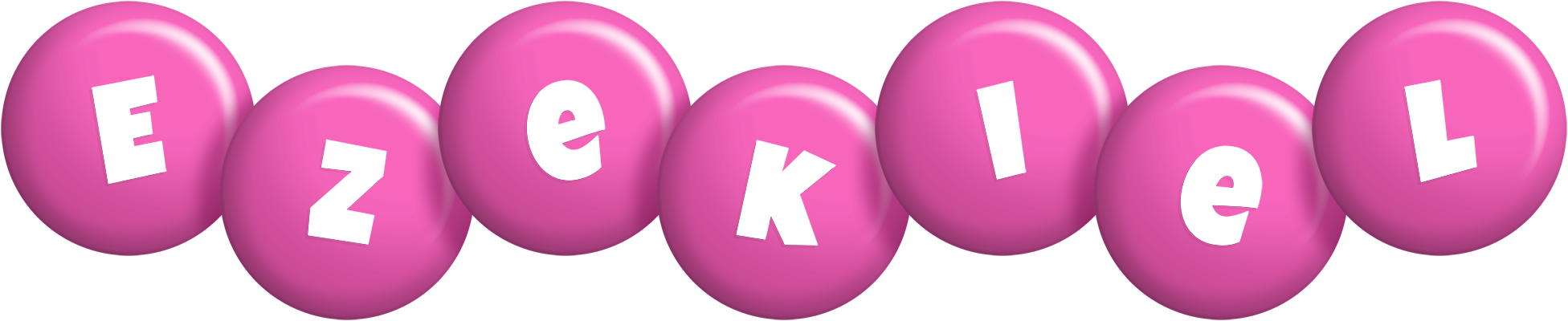 Ezekiel candy-pink logo