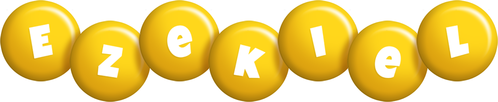 Ezekiel candy-yellow logo