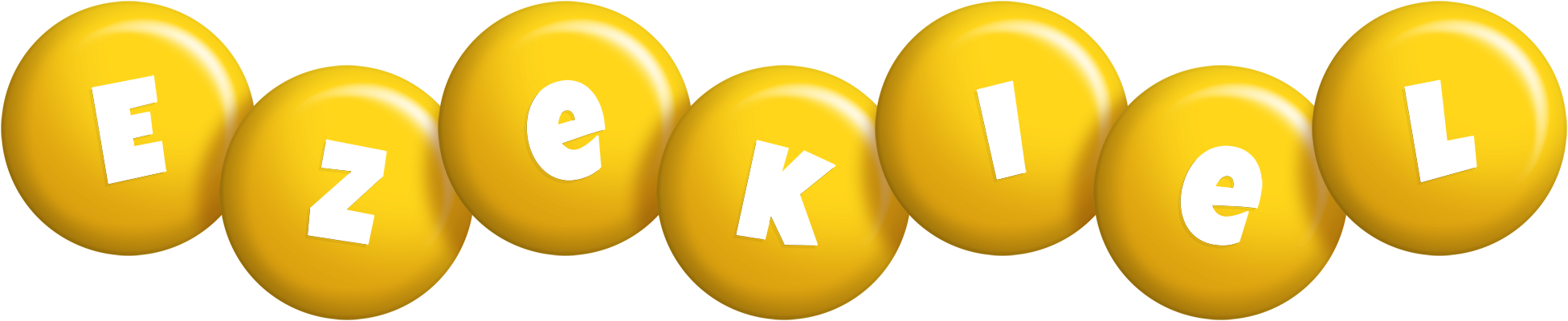 Ezekiel candy-yellow logo