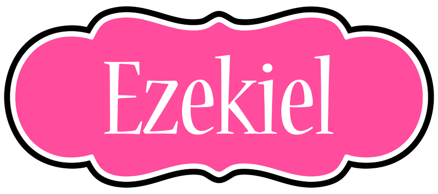 Ezekiel invitation logo