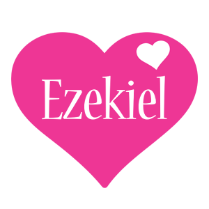 Ezekiel love-heart logo