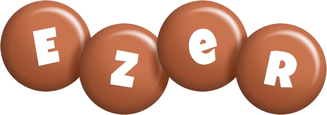 Ezer candy-brown logo