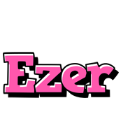 Ezer girlish logo