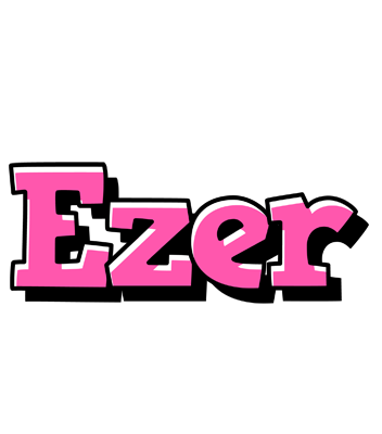 Ezer girlish logo