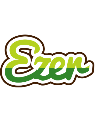 Ezer golfing logo