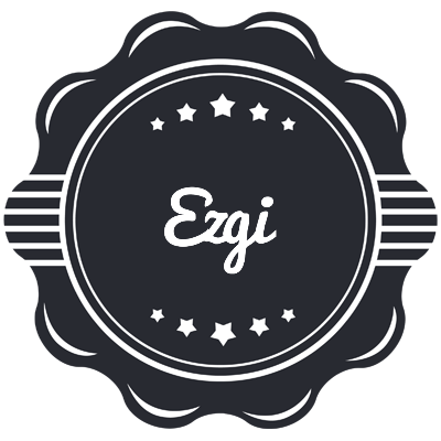 Ezgi badge logo