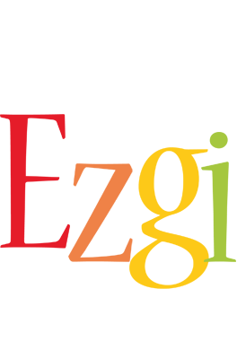 Ezgi birthday logo