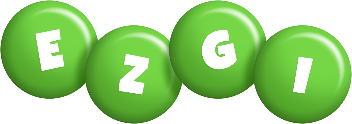 Ezgi candy-green logo