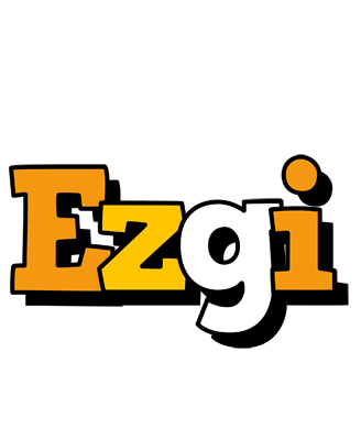 Ezgi cartoon logo