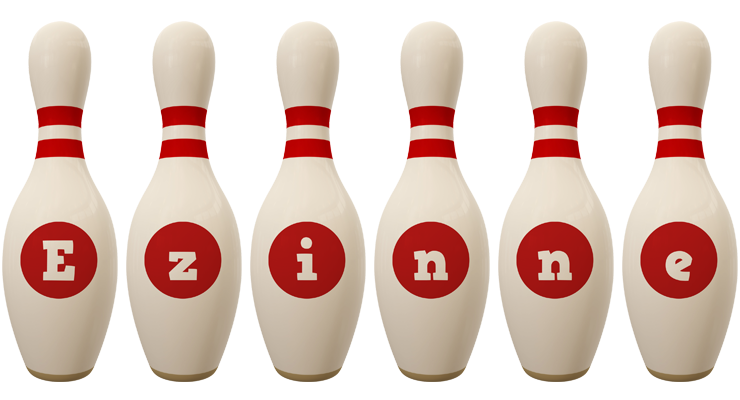 Ezinne bowling-pin logo