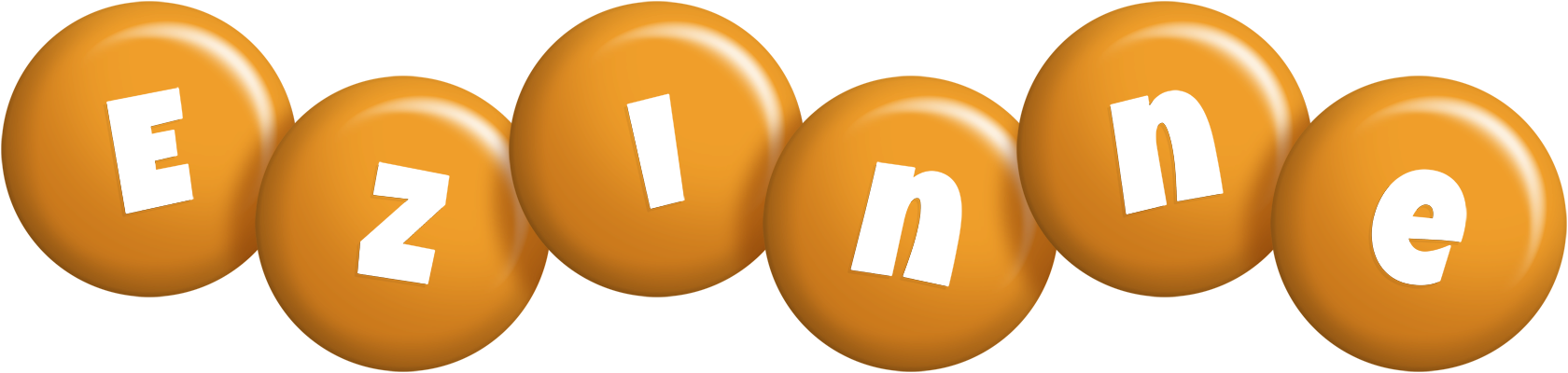 Ezinne candy-orange logo