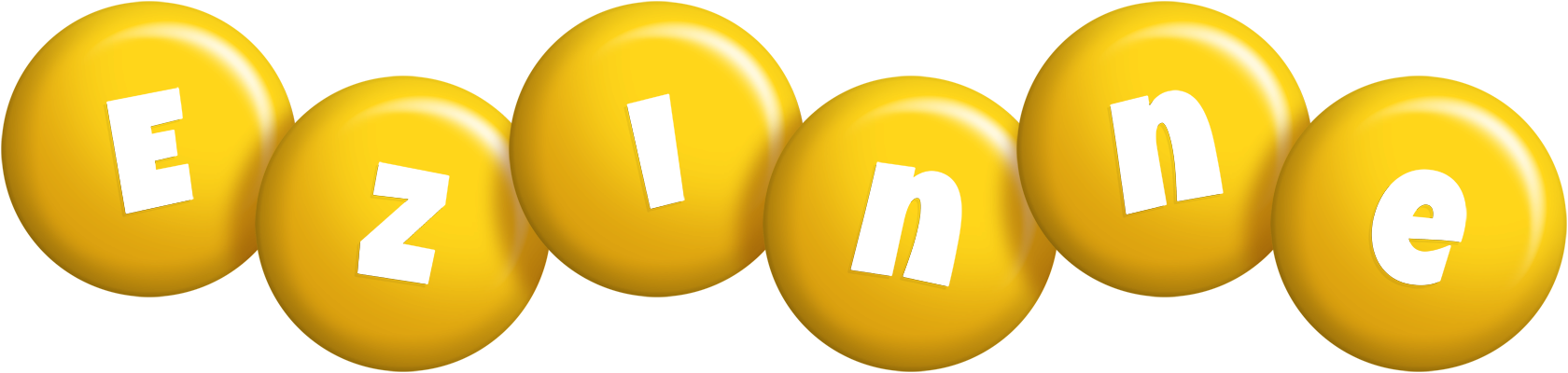 Ezinne candy-yellow logo