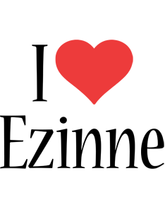 Ezinne i-love logo