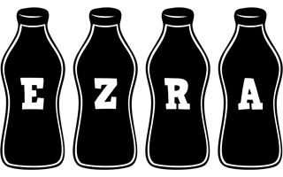 Ezra bottle logo