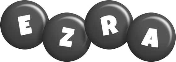 Ezra candy-black logo