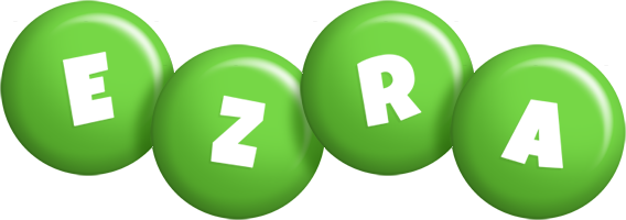 Ezra candy-green logo