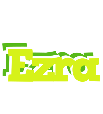 Ezra citrus logo