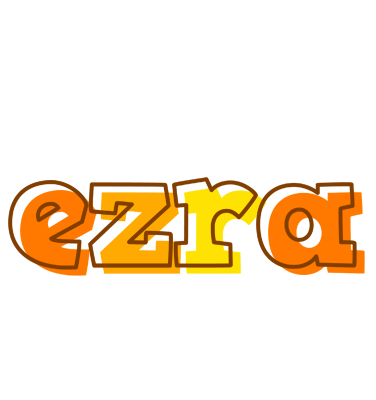 Ezra desert logo