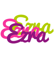 Ezra flowers logo