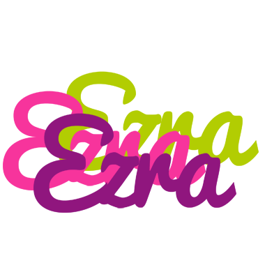 Ezra flowers logo
