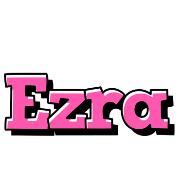 Ezra girlish logo