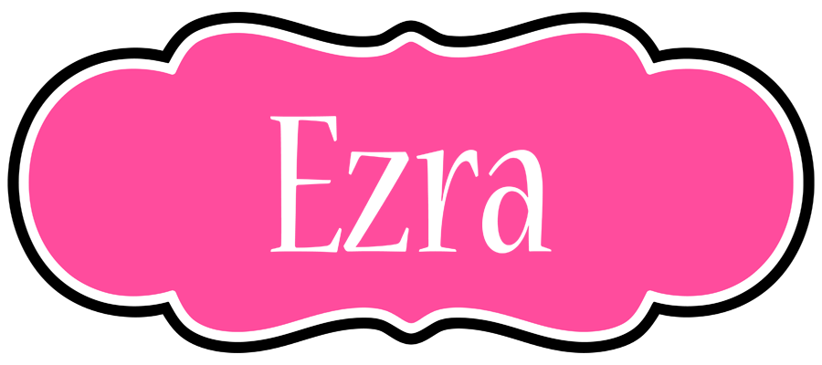 Ezra invitation logo