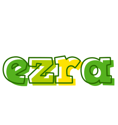 Ezra juice logo