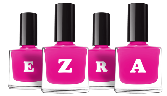 Ezra nails logo