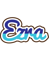 Ezra raining logo
