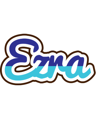 Ezra raining logo