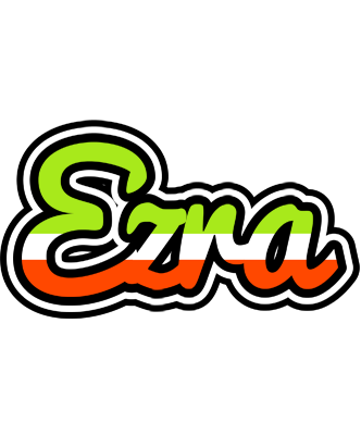 Ezra superfun logo