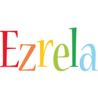 Ezrela birthday logo