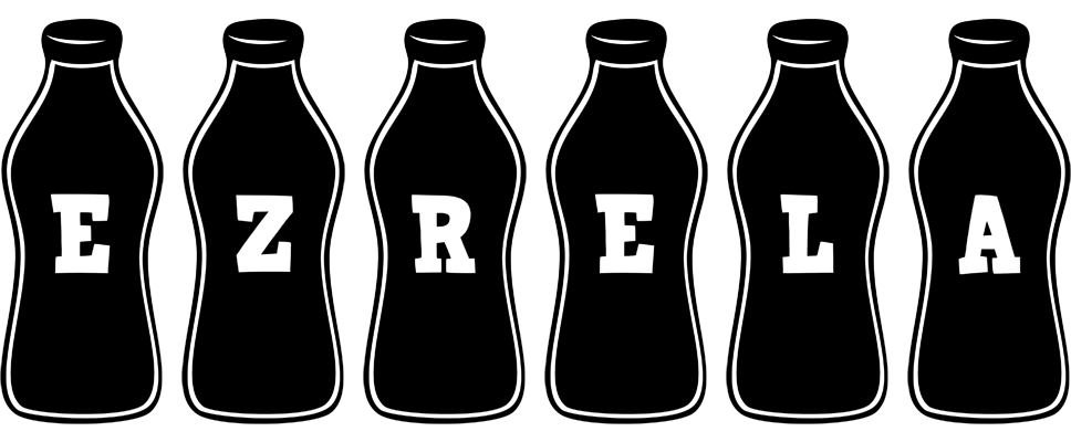 Ezrela bottle logo