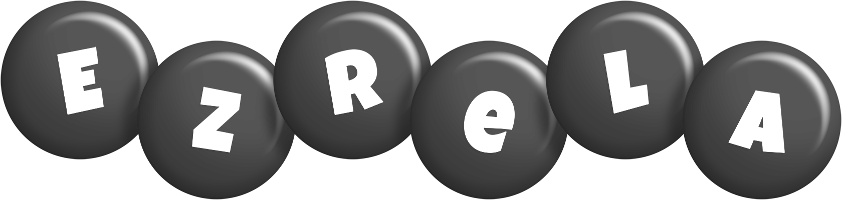 Ezrela candy-black logo