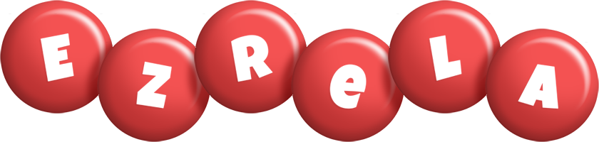 Ezrela candy-red logo